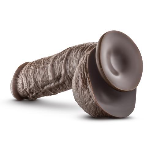 Dr. Skin - Mr. D. Dildo Met Zuignap 21 cm - Chocolate - PlayForFun Dr. Skin - Mr. D. Dildo Met Zuignap 21 cm - Chocolate - PlayForFun