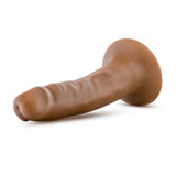 Dr. Skin - Realistische Dildo Met Zuignap 14 cm - Mocha - PlayForFun