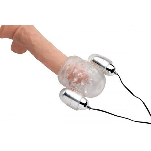 Dual Vibrerende Eikelstimulator - PlayForFun Dual Vibrerende Eikelstimulator - PlayForFun
