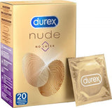 Durex Nude Condooms - 20 st. - PlayForFun