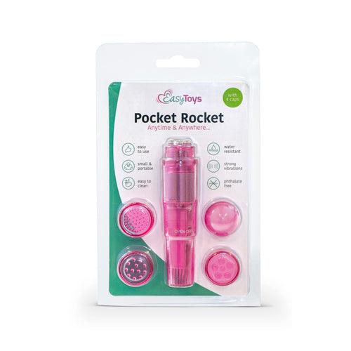 Easytoys Pocket Rocket - Roze - PlayForFun Easytoys Pocket Rocket - Roze - PlayForFun