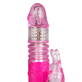 EasyToys Stotende Rabbit Vibrator - Roze - PlayForFun