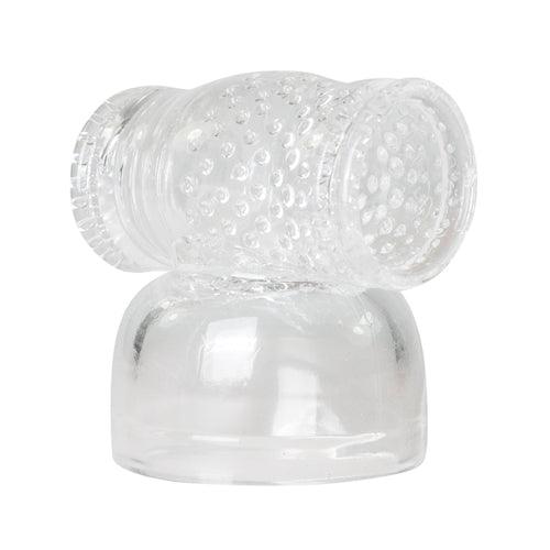 EasyToys Wand Collection – Opzetstuk Met Masturbator - Clear - PlayForFun