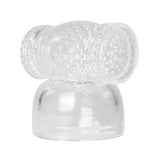 EasyToys Wand Collection – Opzetstuk Met Masturbator - Clear - PlayForFun