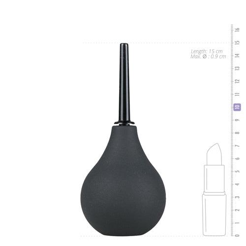 Easytoys Zwarte Anaal Douche - Medium - PlayForFun Easytoys Zwarte Anaal Douche - Medium - PlayForFun