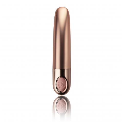 Ellipse - Mini Bullet Vibrator - Dusk Pink - PlayForFun
