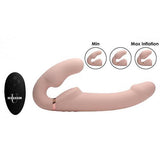Evoke Opblaasbare en Vibrerende Strapless Strap-on - PlayForFun