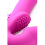 Evoke Vibrerende Strapless Strap-On - Roze - PlayForFun