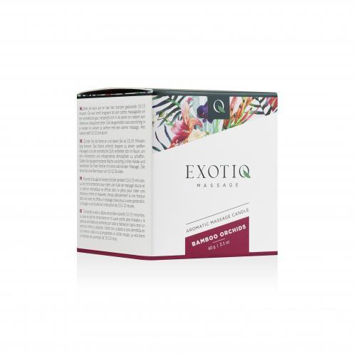 Exotiq Massagekaars Bamboe Orchideeën - 60g - PlayForFun Exotiq Massagekaars Bamboe Orchideeën - 60g - PlayForFun