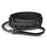 Fetish halsband met riem - PlayForFun