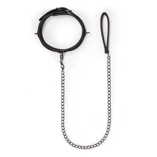 Fetish halsband met riem - PlayForFun Fetish halsband met riem - PlayForFun