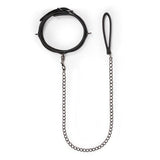 Fetish halsband met riem - PlayForFun