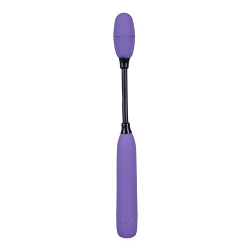 Flexibele bullet vibrator - paars - PlayForFun