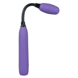 Flexibele bullet vibrator - paars - PlayForFun