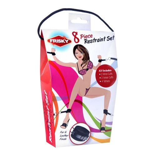 Frisky 8 Delige Bondage Boeien Set - PlayForFun Frisky 8 Delige Bondage Boeien Set - PlayForFun