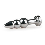 Geribbelde Buttplug Met Rond Kristal - PlayForFun