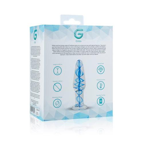 Glazen Buttplug No. 23 - PlayForFun Glazen Buttplug No. 23 - PlayForFun