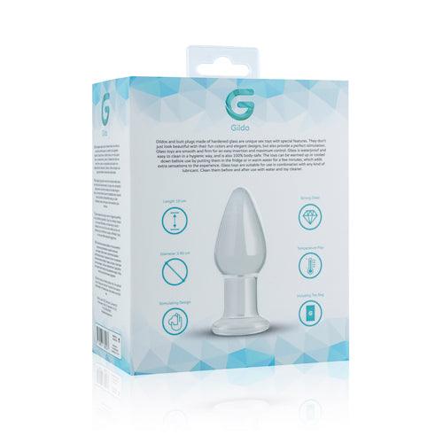 Glazen Buttplug No. 24 - PlayForFun Glazen Buttplug No. 24 - PlayForFun