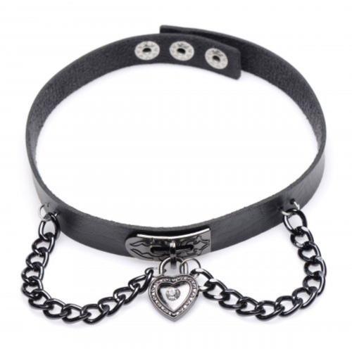 Gothic Heart Verstelbare Collar - PlayForFun