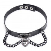 Gothic Heart Verstelbare Collar - PlayForFun