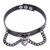 Gothic Heart Verstelbare Collar - PlayForFun