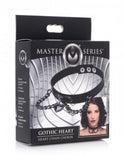 Gothic Heart Verstelbare Collar - PlayForFun