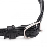 Heart Lock Collar Met Sleutels - Zwart - PlayForFun