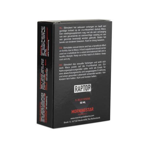 High Octane Raptor - Voor koppels - 5 sachets - PlayForFun High Octane Raptor - Voor koppels - 5 sachets - PlayForFun
