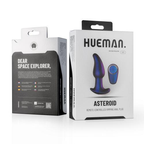 Hueman - Asteroid Rimmende Anaal Plug - PlayForFun Hueman - Asteroid Rimmende Anaal Plug - PlayForFun
