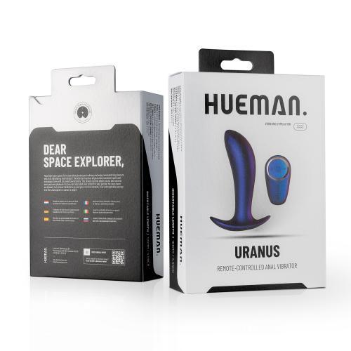 Hueman - Uranus Anaal Vibrator - PlayForFun Hueman - Uranus Anaal Vibrator - PlayForFun