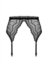 Isabellia Kanten Jarretelgordel - Zwart - PlayForFun