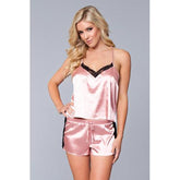 Jasmina Hemd & Short Set - Roze - PlayForFun