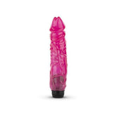 Jelly Supreme - Realistische Vibrator - Roze/Glitters - PlayForFun