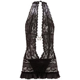 Kanten Jurkje - Zwart - PlayForFun