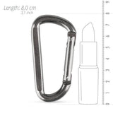 Karabijnhaak - Zilver - PlayForFun