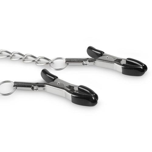 Klassieke Tepelklemmen Met Ketting - PlayForFun Klassieke Tepelklemmen Met Ketting - PlayForFun