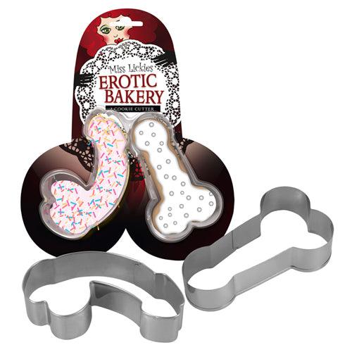 Koekjes Bakvormen Met Penisvorm - 2 Stuks - PlayForFun