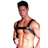 Leather Chest Harness - PlayForFun