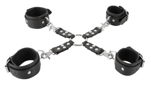 Luxe Leren Bondage Set - PlayForFun
