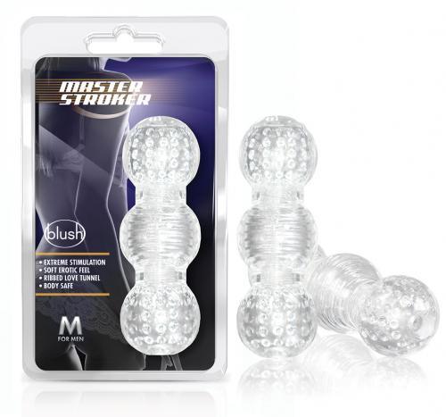 M for Men - Master Stroker Masturbator - Transparant - PlayForFun M for Men - Master Stroker Masturbator - Transparant - PlayForFun