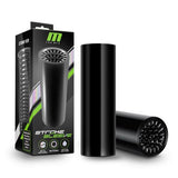 M for Men - Stroke Sleeve Flexibele Masturbator - Zwart - PlayForFun