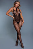 Midnight Desire Sexy Catsuit - Curvy - PlayForFun