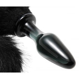 Midnight Fox Glazen Buttplug Met Staart - PlayForFun