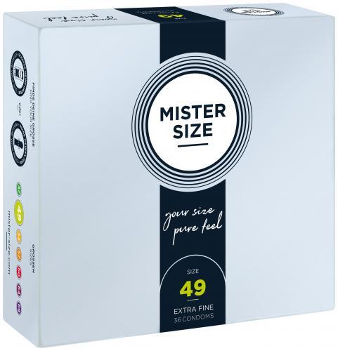 MISTER.SIZE 49 mm Condooms 36 stuks - PlayForFun MISTER.SIZE 49 mm Condooms 36 stuks - PlayForFun