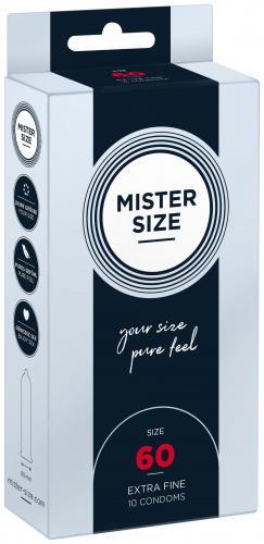 MISTER.SIZE 60 mm Condooms 10 stuks - PlayForFun MISTER.SIZE 60 mm Condooms 10 stuks - PlayForFun