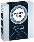 MISTER.SIZE 64 mm Condooms 3 stuks - PlayForFun
