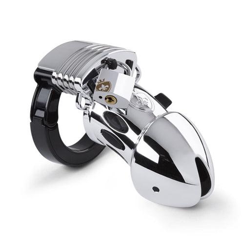 Mystim - Pubic Enemy No1 Cock Cage - Zilver - PlayForFun