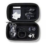 Mystim - Pubic Enemy No1 Cock Cage - Zilver - PlayForFun