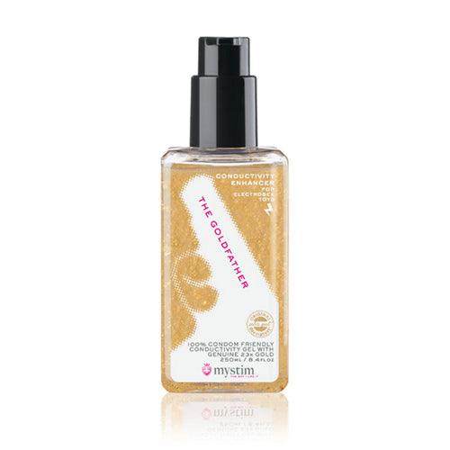 Mystim - The Goldfather Goud Waterbasis Glijmiddel - PlayForFun