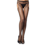 Net Jarretelpanty - Zwart - PlayForFun
